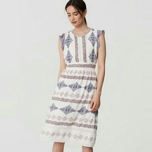 Loft Flora Dress